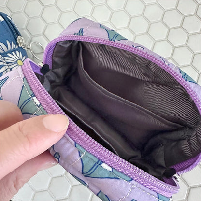 MIFFY x HEMING’S | Quilted Square Pouch 120 x 110 x 50mm (Lily)