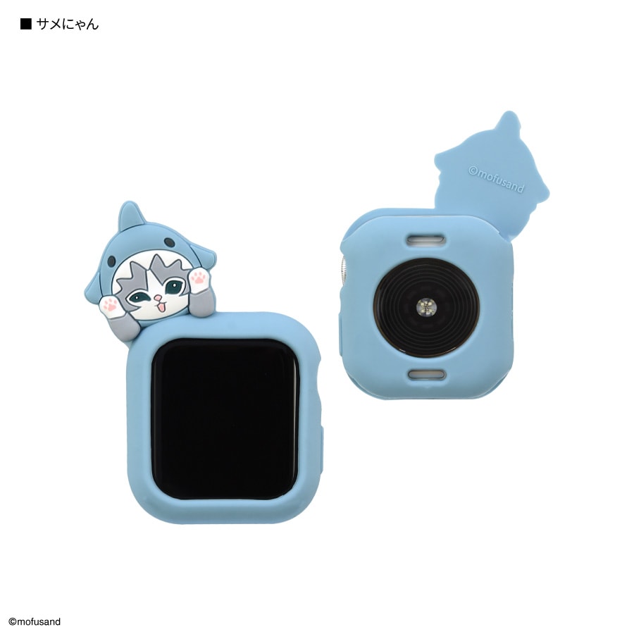 MOFUSAND | Apple Watch 41/40mm Silicone Case (Cat Shark Nyan)