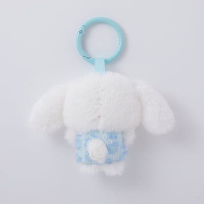 SANRIO | Cinnamoroll Leopard Print Heart Fluffy Chibi Friends Mini Mascot 70mm Approx.