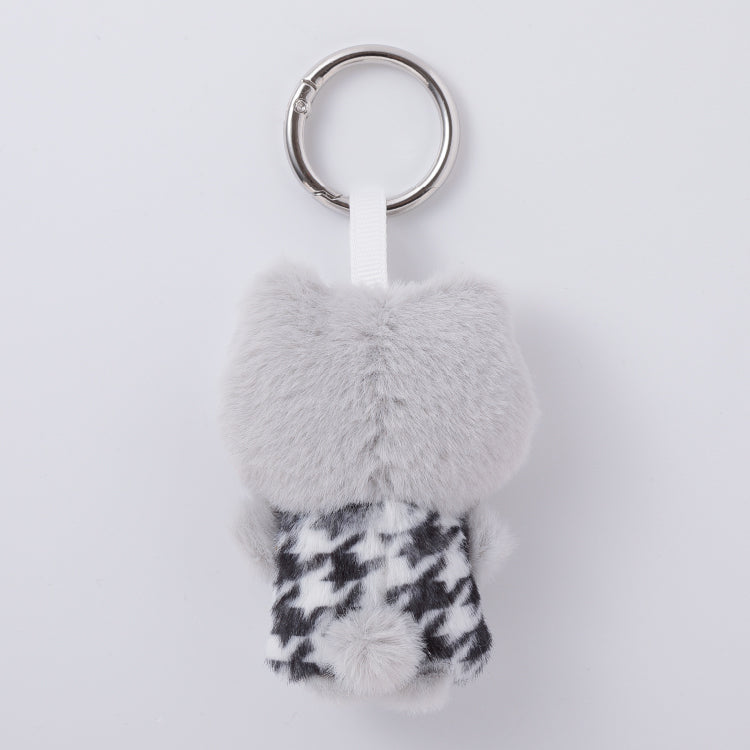 SANRIO | Hello Kitty Fluffy Stylish Mini Mascot 70mm Approx. (Gray)