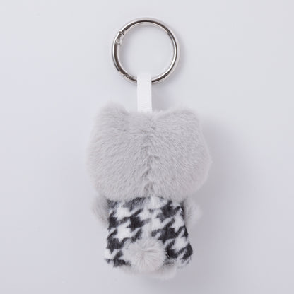 SANRIO | Hello Kitty Fluffy Stylish Mini Mascot 70mm Approx. (Gray)