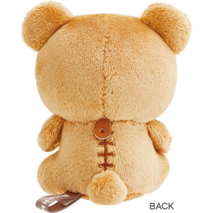 San-X | Rilakkuma Sitting Mini Tenori Plush 75×60×40Mm (Lovely House)