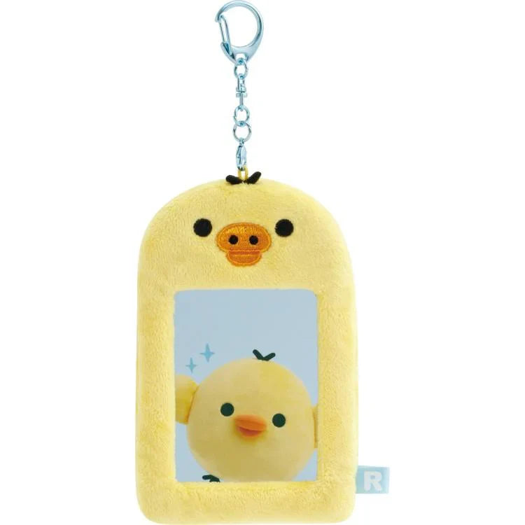 SAN-X | Rilakkuma Kiiroitori Fluffy Photo Keychain Key Holder 125×80×15mm