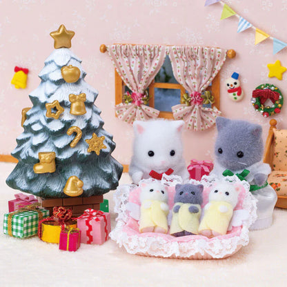 【JP】Sylvanian Families | White Christmas Set 210×225×85mm