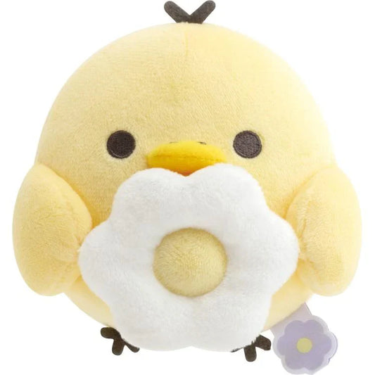 BASIC RILAKKUMA Flower- Plush Toy - Kiiroitori