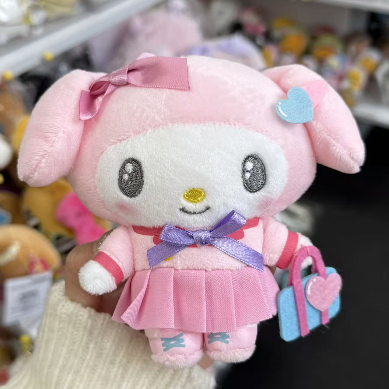 SANRIO x Avail | My Melody Mascot Holder Plush Keychain Bag Charm 50×75×138mm (High School Series Heisei)
