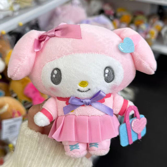 SANRIO x Avail | My Melody Mascot Holder Plush Keychain Bag Charm 50×75×138mm (High School Series Heisei)