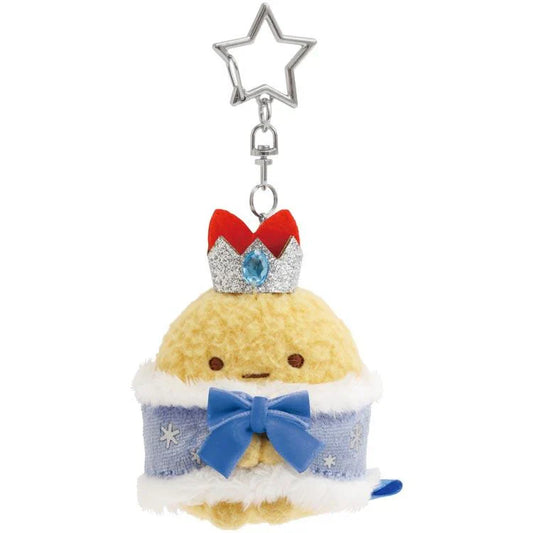 SAN-X | Sumikko Gurashi Ebifurai no Shippo Fried Shrimp Tail Hanging Plush Bag Charm 65×50×45mm (Honey Forest Christmas)