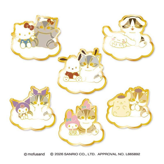MOFUSAND x SANRIO | Secret Pin Blind Box 55x65mm