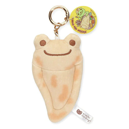 Pickles the Frog | Carabiner Plush Keychain Bag Charm 105×60×25mm (Naan Smile Curry House)