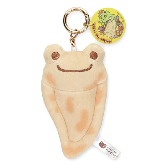 Pickles the Frog | Carabiner Plush Keychain Bag Charm 105×60×25mm (Naan Smile Curry House)