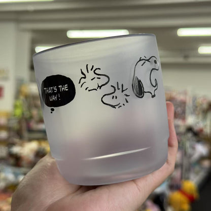 【Made in Japan】PEANUTS | Snoopy Clear Cup Mug 300ml (White)