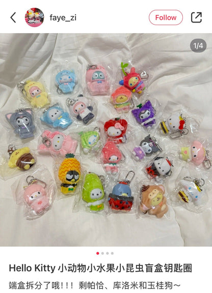 Sanrio | Secret Keychain Blind Box (Blue)