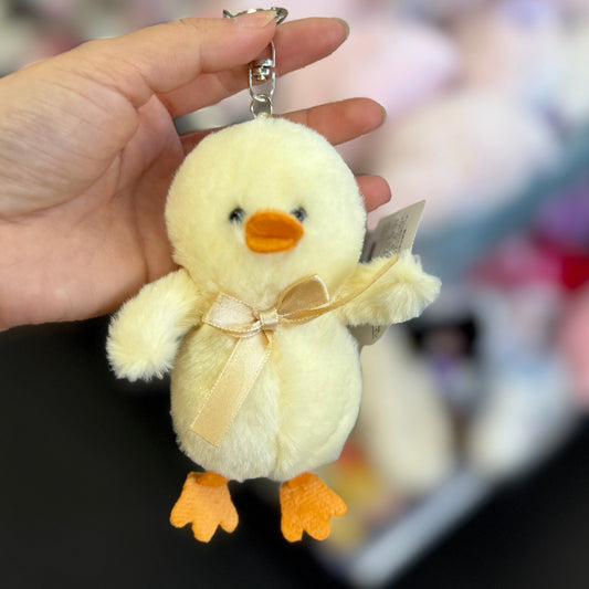 STREAM | TWIN Animal Mascot Holder Plush Keychain 13cm Approx. (Duck)