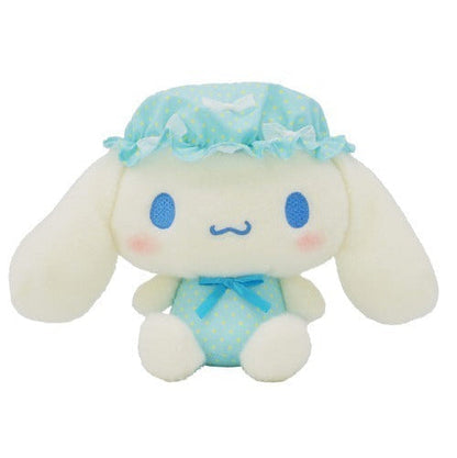SANRIO | Cinnamoroll Plush Toy Plush Doll S H25×W22×D15cm (Nightcap Ribbon)