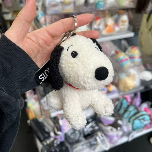 PEANUTS | Snoopy Bag Charm Plush Keychain 105×130×140mm (Sitting)