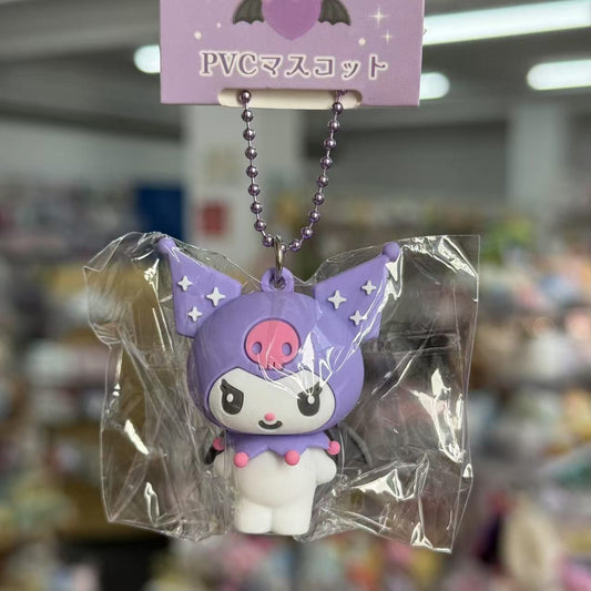 SANRIO | Kuromi Purple Mini PVC Mascot 3.7cm x 4.2cm x 2.5cm (Angel and Devil Serie)
