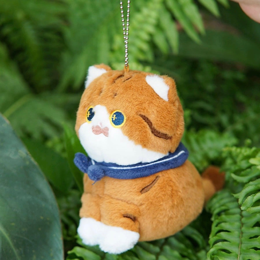 Mewji Sitting Cat Mascot Holder Gift Box // Bn