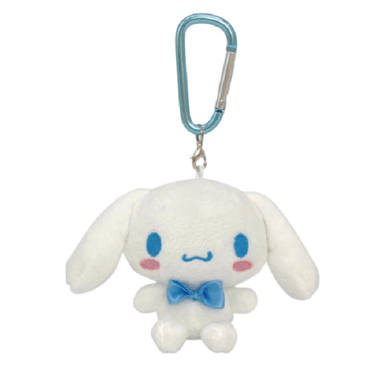 SANRIO | Cinnamoroll Mascot Holder Plush Keychain Bag Charm with Carabiner H9 x W9 x D6cm