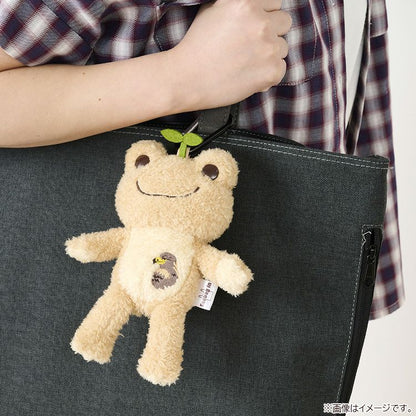 Pickles the Frog | Eco Shopping Tote Bag Bag Charm with Carabiner (Golden Eagle)