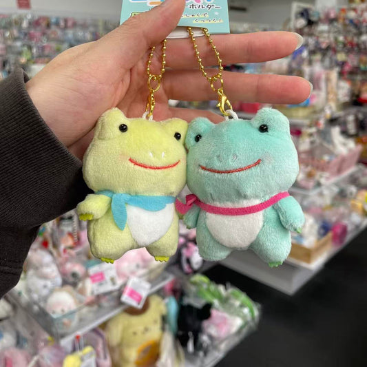CRUX | Magnetic Plush Keychain with Magnet set 110×150×40mm (Frog)