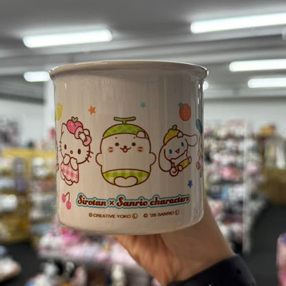 Sirotan x Sanrio Characters | Mug (Fruit)