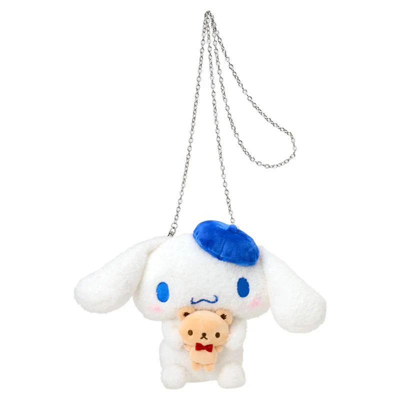 SANRIO | Cinnamoroll Plush Pochette Shoulder Bag 340×110×22mm (With Bear)