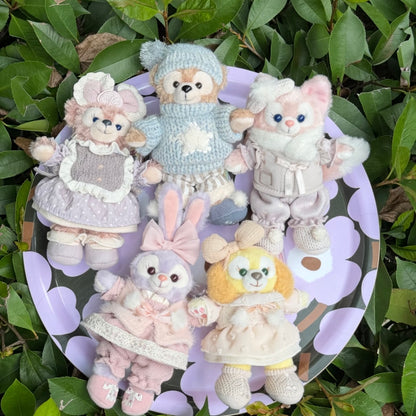 DISNEY | SHANG HAI DisneyLand CookieAnn Mascot Holder Bag Charm Keychain (Duffy and Friends Little Companions)