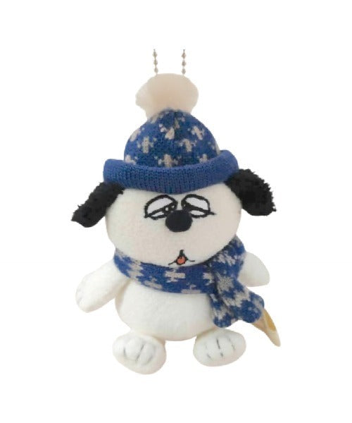 PEANUTS | Snoopy Olaf Mascot Holder Keychain Bag Charm 90x70×130mm (Knit Cap)