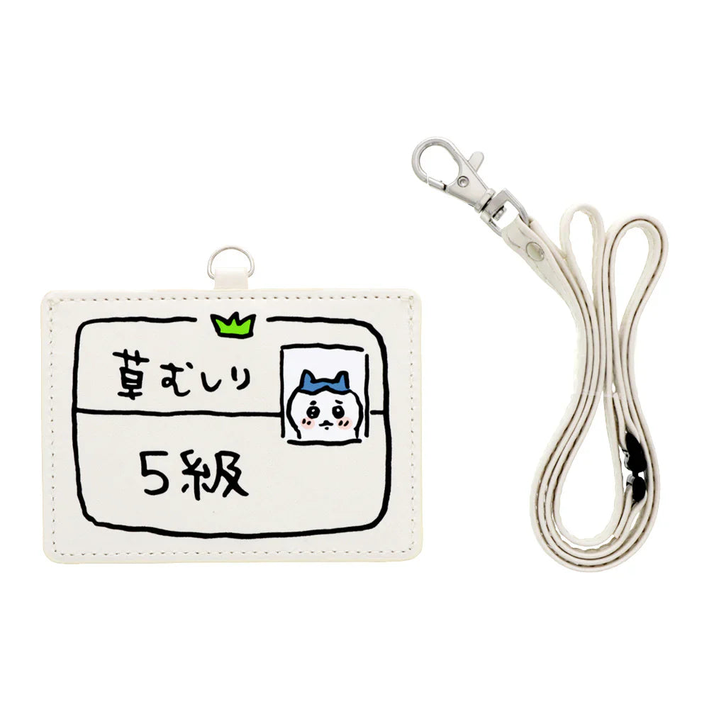 CHIIKAWA | Hachiware Pass Card Case Card Holder 77×105×4mm (5th Grade Certificate)