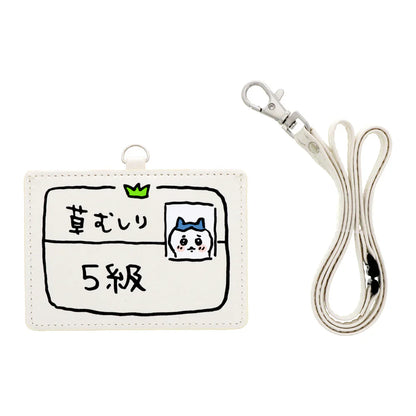 CHIIKAWA | Hachiware Pass Card Case Card Holder 77×105×4mm (5th Grade Certificate)