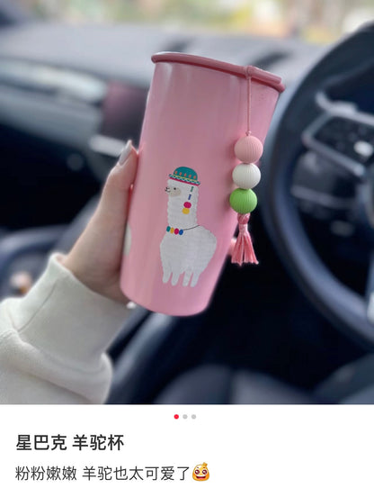 Starbucks Japan | Cup-Shaped Stainless Steel Bottle Alpaca 355Ml