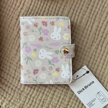 MIFFY | Card Case Card Pouch 80×105×10mm (Floral Face)