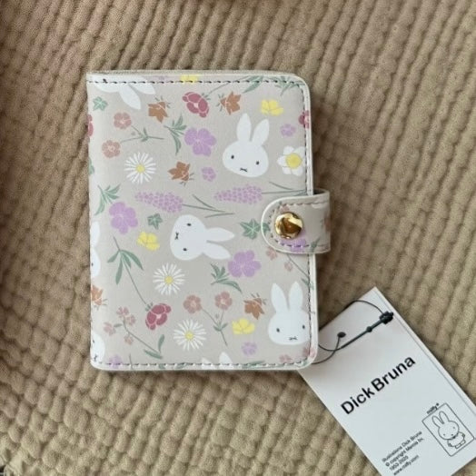 MIFFY | Card Case Card Pouch 80×105×10mm (Floral Face)