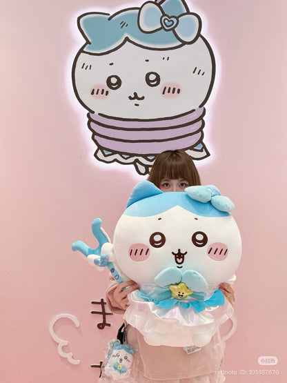 【Store & Pick Up】CHIIKAWA | Magical Hachiware Super BIG! Sitting Plush Toy Plush Doll 550x650x360mm