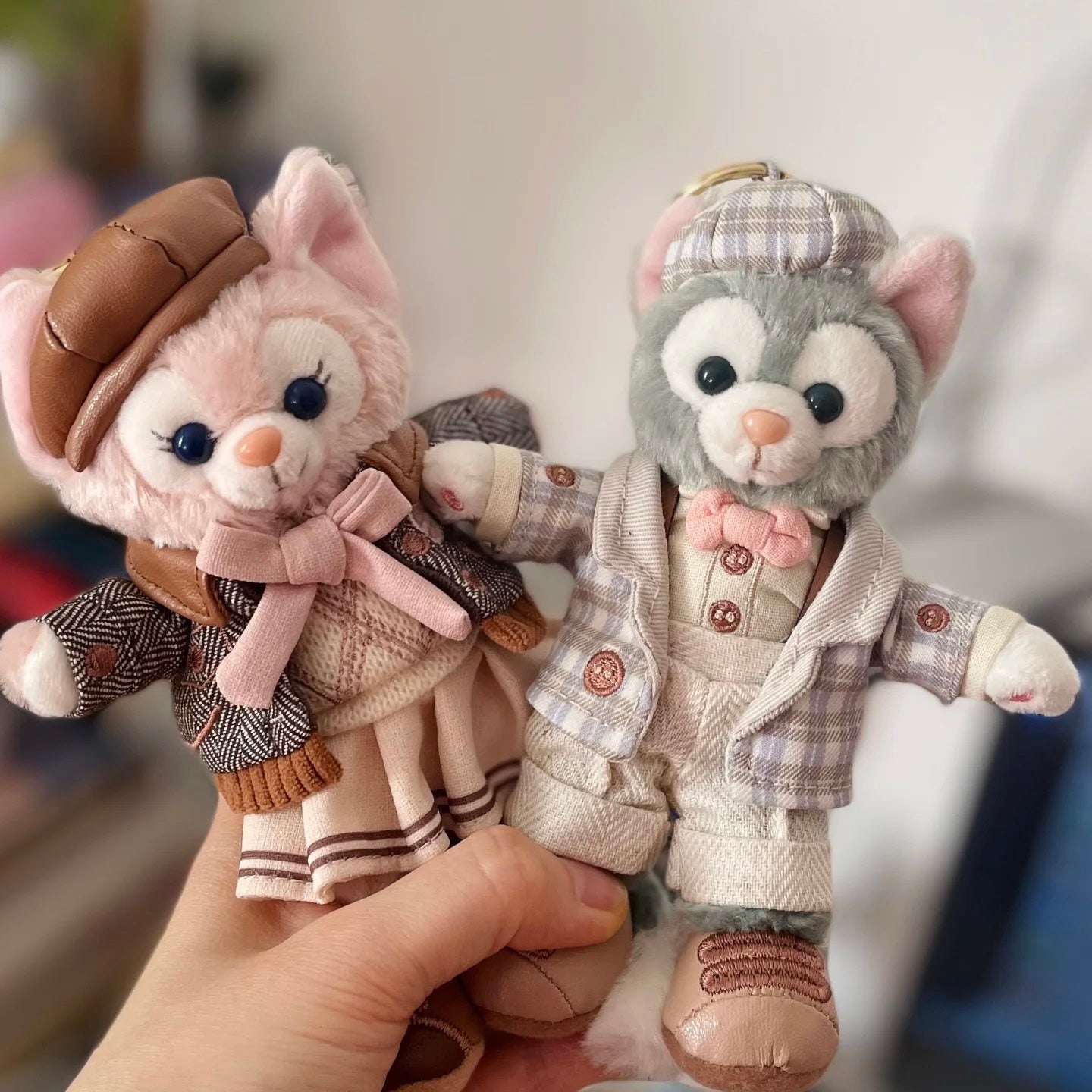 DISNEY | Shang Hai Disney GelaToni Mascot Holder Plush Keychain Bag Charm (Let’s Learn with Duffy and Friends)