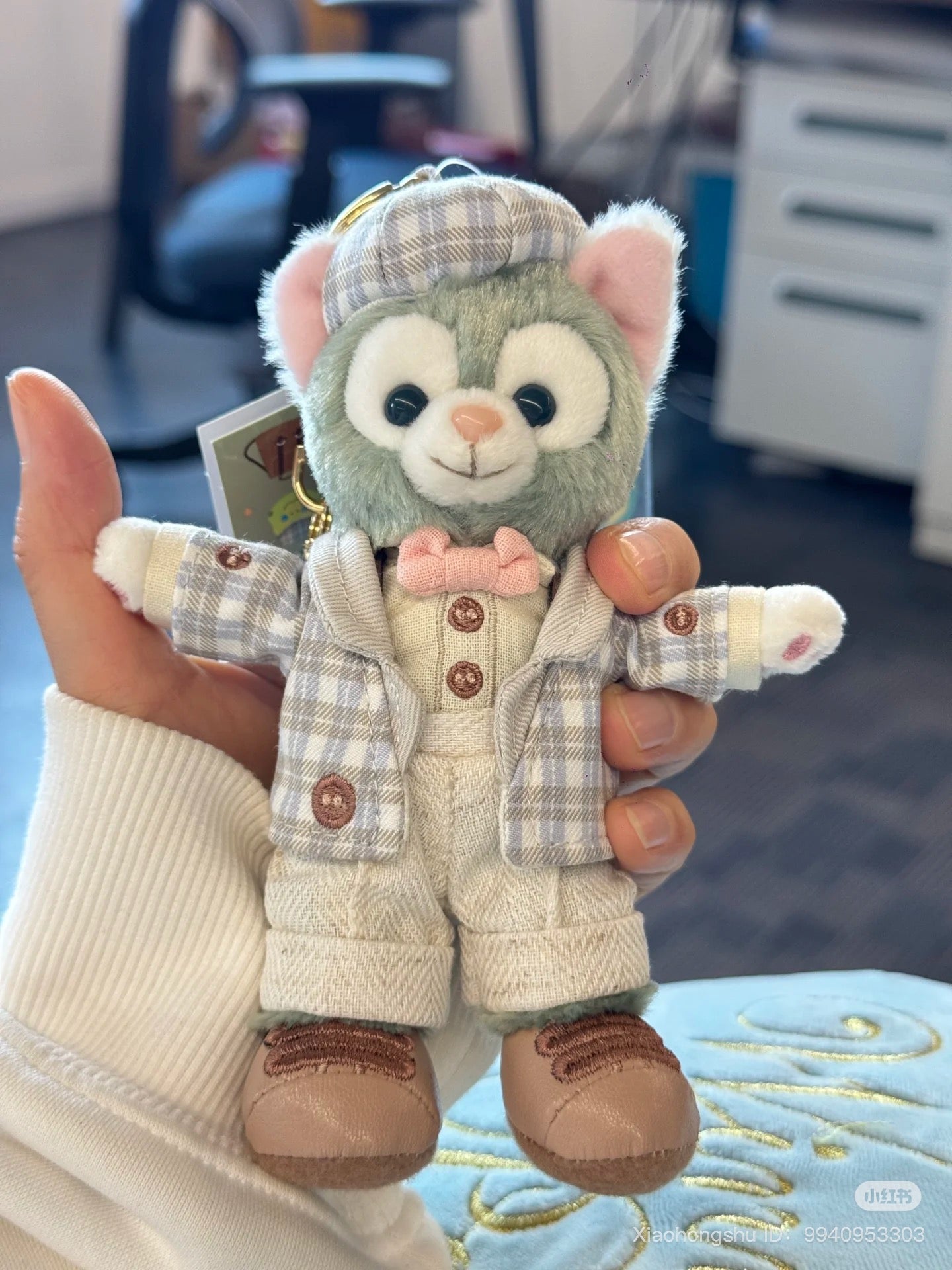 DISNEY | Shang Hai Disney GelaToni Mascot Holder Plush Keychain Bag Charm (Let’s Learn with Duffy and Friends)