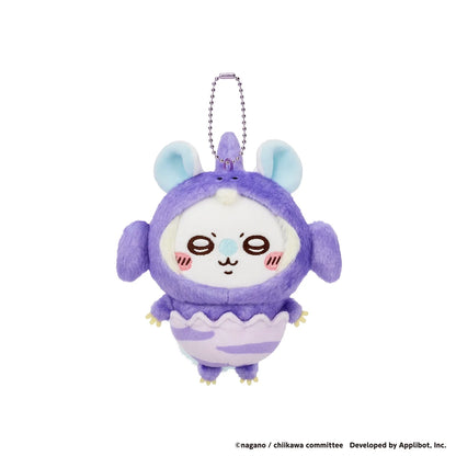 CHIIKAWA | Chiikawa Pocket Dinosaur Mascot Keychain Bag Charm 125x110x60mm (Momonga)