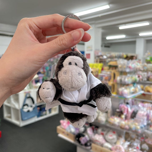 Nici 10Cm Gorilla With Judo Costume Keychain