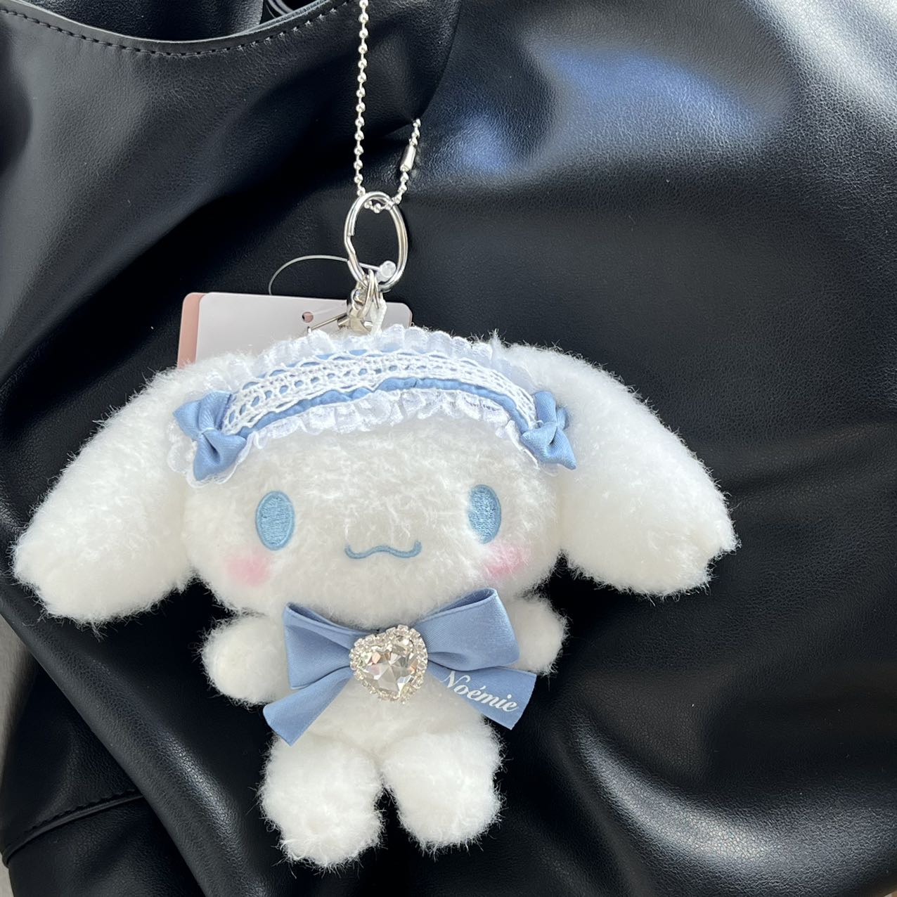 Sanrio X Noemie | Cinnamoroll Mascot Holder 12.5Cm 日本三丽鸥 联名款 限定玉桂狗 毛绒挂件/包挂/爱心扣