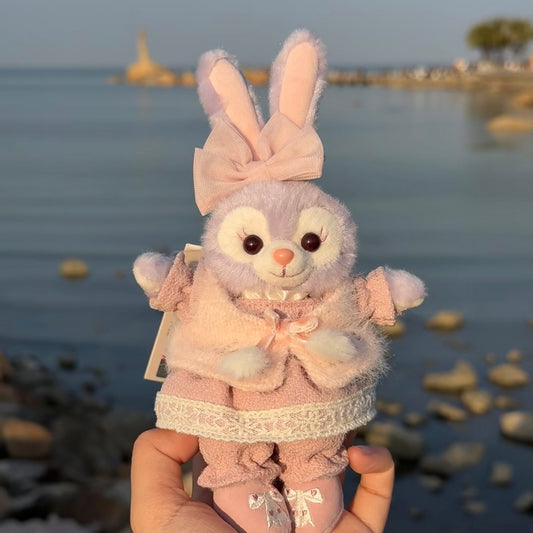 DISNEY | SHANG HAI DisneyLand Stellalou Mascot Holder Bag Charm Keychain (Duffy and Friends Little Companions)