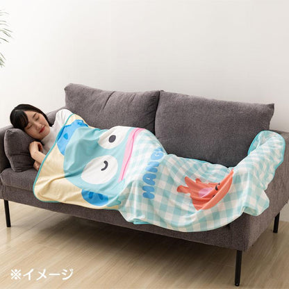 SANRIO | Cool-touch Fabric Nap Blanket 95×160×0.5cm (Hangyodon)