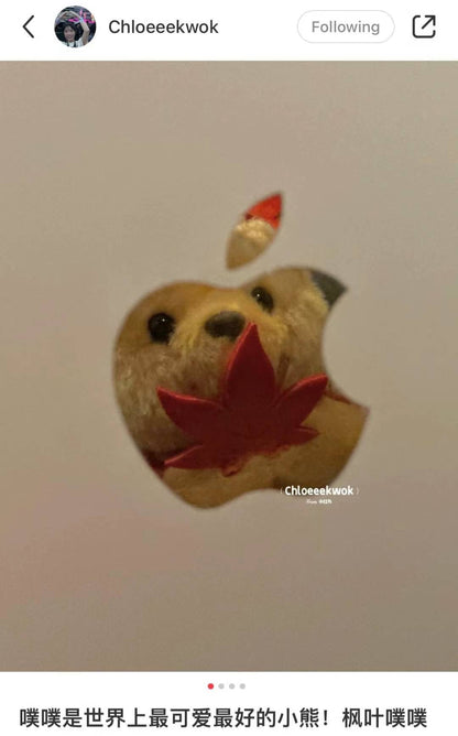 Disney | Winnie The Pooh Mascot Holder Plush Keychain (Maple)
