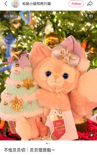 DISNEY | Tokyo Disney Sea LinaBell Christmas Tree Plush Toy Plush Doll (Duffy and Friends Winter 2025)