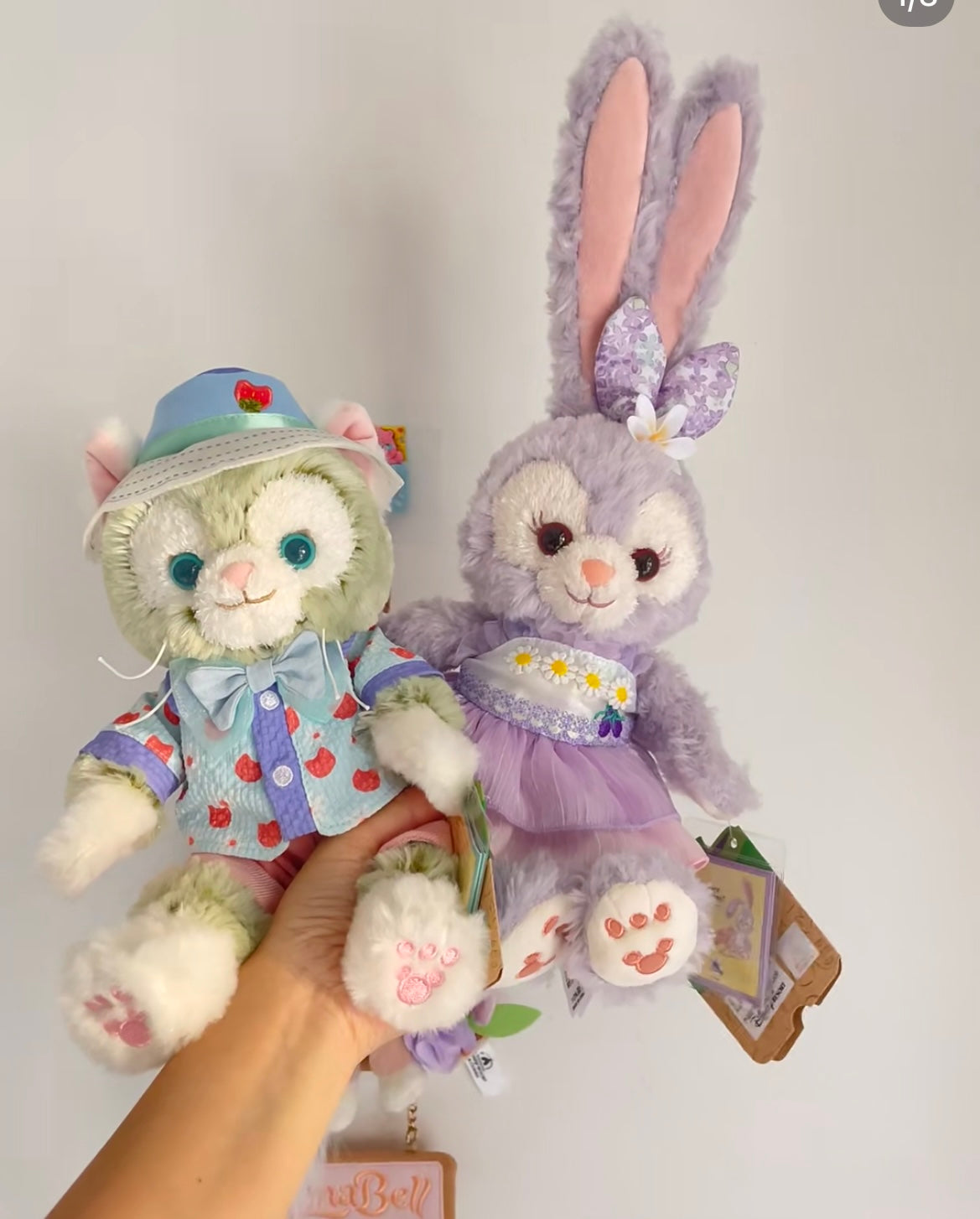 Disney | Shang Hai Disneyland Plush Toy (Duffy And Friends Summer Collection) Gelatoni 杰拉多尼