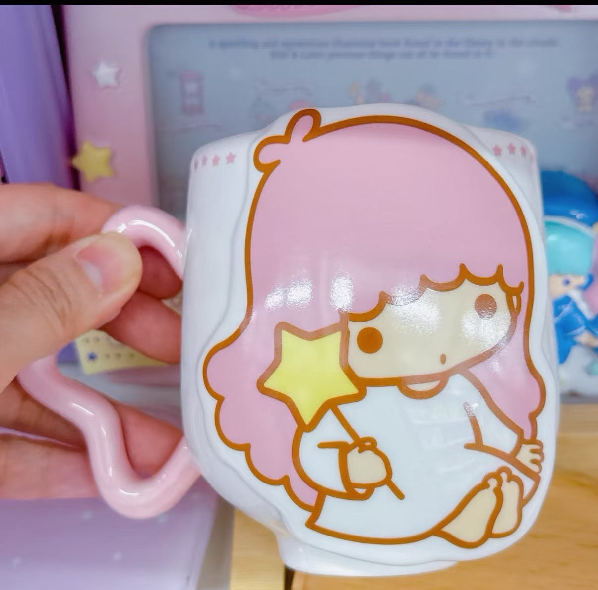 SANRIO | Little Twin Stars Kiki & Lala Mug Pair Mugs 114x80x90mm