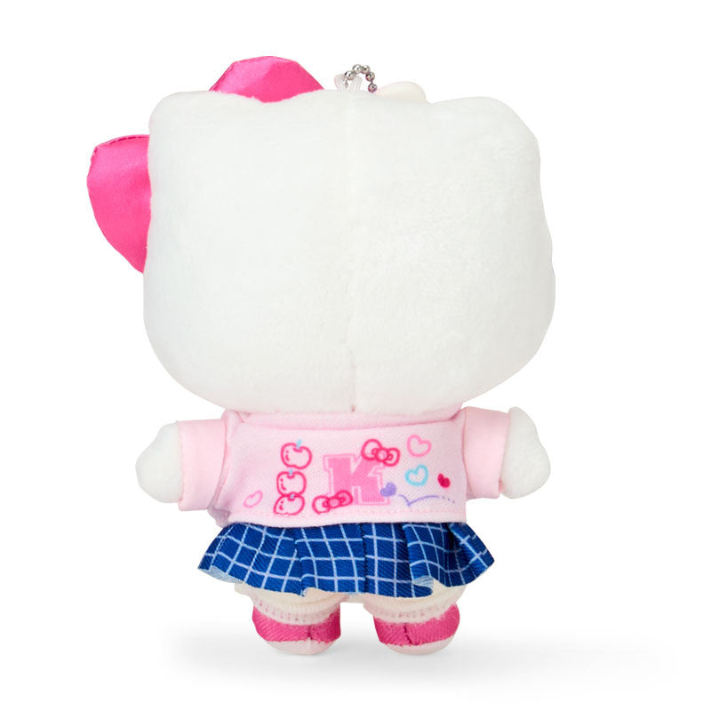 Sanrio | Hello Kitty Mascot Holder Plush Keychain Bag Charm 16.5 x 12.5 x 6.6cm (Academy Kirameki Festival / School