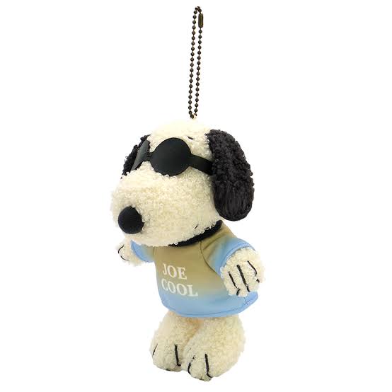 PEANUTS | Snoopy Mascot Keychain Bag Charm with Ballchain 140x105x170mm