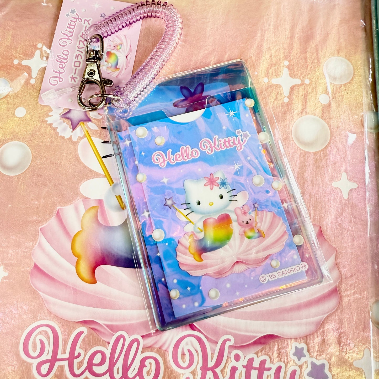 SANRIO | Hello Kitty Pass Case H105 x W70 x D1mm (Mermaid)