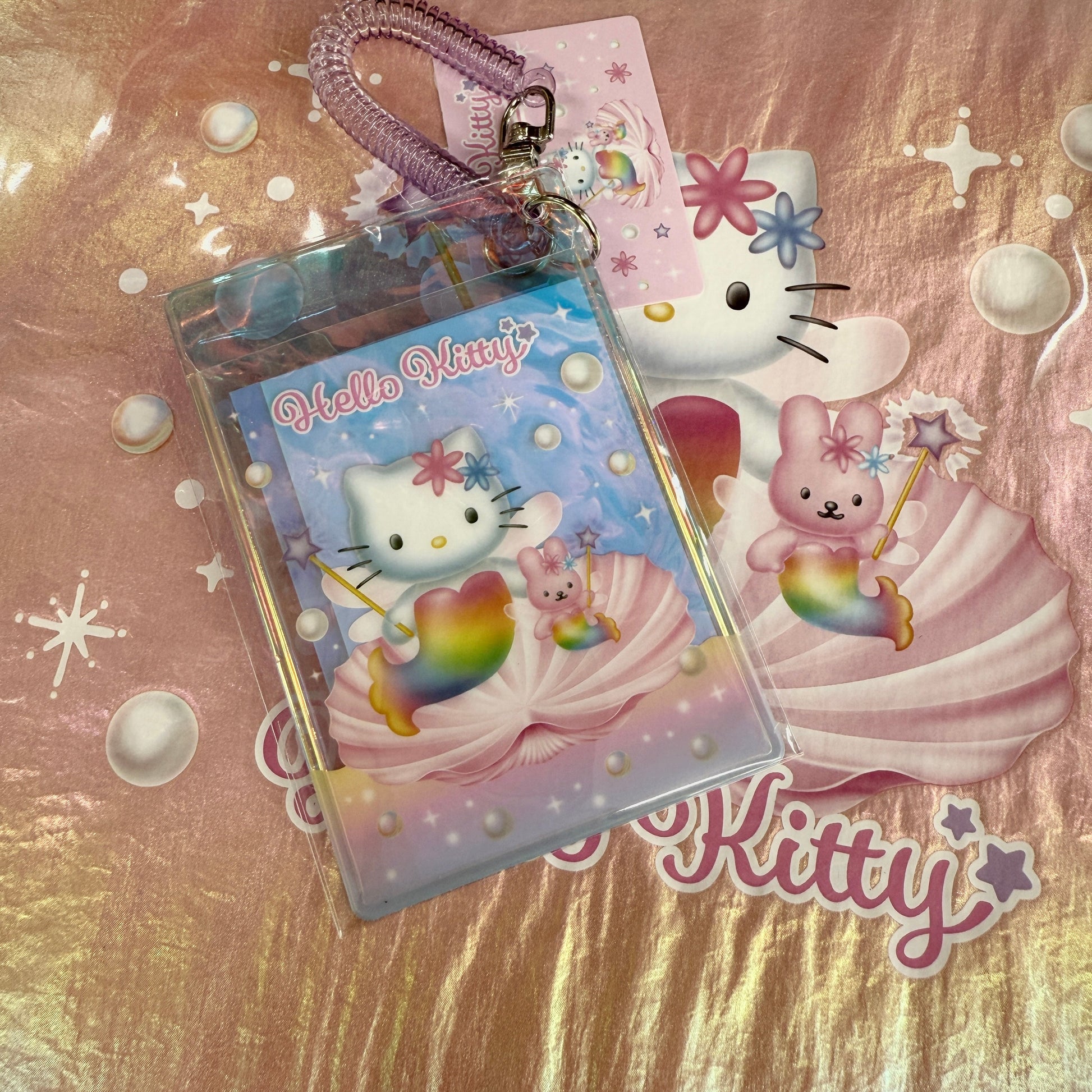 SANRIO | Hello Kitty Pass Case H105 x W70 x D1mm (Mermaid)